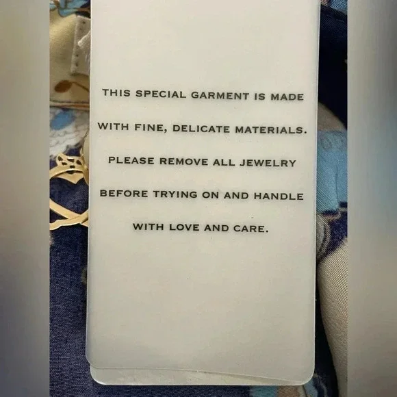 ✨For Love & Lemons Magnolia Ruffled Jumper Midnight Bloom, Size Small - Picture 9 of 16